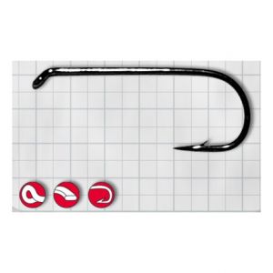 Muharski trnki z zalustjo Gamakatsu F13 New Label Hooks (NS Black)