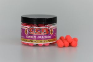 Pop-up boili CCB CARP CRO BAITS FLUO POP UPS 14mm | DEVIL'S MULBERRY