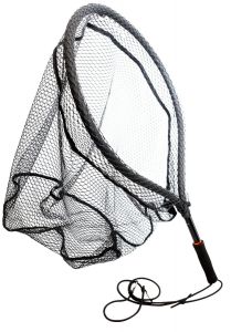 Muharska podmetalka s tehtnico TRAUN RIVER Aluminium Landing Net with integrated Scale L