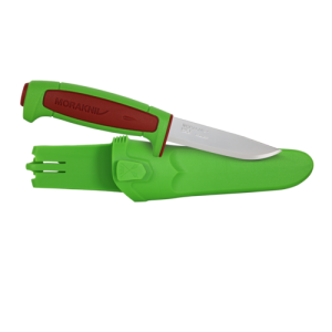 Lovski nož MORA Morakniv® Basic 546 Colour of the Year 2024 (S) - Dala Red™/Ivy Green