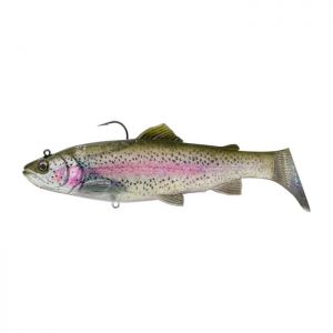 Silikonska vaba SAVAGE GEAR 3D TROUT SHAD 17 CM 90 G FAST SINKING CLEAR RAINBOW TROUT (1636633)