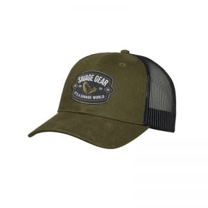 Ribiška kapa SAVAGE GEAR Badge Trucker Cap Green (1642629)