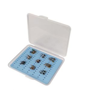 Škatla za muhe KOSTEVC Mini Fly Hook Box With Blue Foam