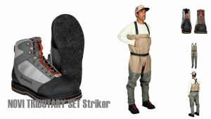 Muharski komplet SIMMS Tributary Striker SET 2022 (škornji + čevlji)