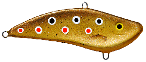 Glavinjara | vobler MONARCH DOK Vibro Zack 10 cm | BROWN TROUT - BT