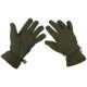 Rokavice MFH Fleece Gloves, OD green, 3M™ Thinsulate™ Insulation (15403B)