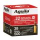 Malokalibersko strelivo Aguila 22 LR Standard Super Extra 2,46g / 38gr CP HP (500 kos)