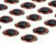 3D oči za potezanke SYBAI Ultra 3D Epoxy Eyes, Basic Red, 9 mm