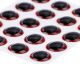 3D oči za potezanke SYBAI Ultra 3D Epoxy Eyes, Red, 8 mm