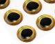 3D oči za potezanke SYBAI 3D Epoxy Fish Eyes, Rainbow Gold, 9 mm