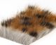 Material za vezavo SYBAI Craft Fur Medium, Brown Panther, 100x140 mm