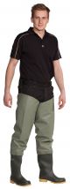 PVC škornji do bokov OCEAN CLASSIC Thigh waders - 600 g PVC | 3-60