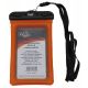 Vodoodporen etui za telefon FOX Outdoor Smartphone Bag, waterproof, transparent, orange | 30532K