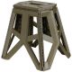 Zložljiv stol FOX OUTDOOR Camping Stool, foldable, height ca. 40 cm, OD green (31891B)