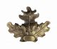 Hrastov list za okrasitev čekanov divjega prašiča Oak Leaves - Bronze