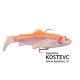 Silikon SAVAGEAR 4D RATTLE TROUT 12.5cm 35g MS | 02-Golden Albino