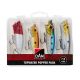 Komplet voblerjev za lov roparic DAM TOPWATER POPPER PACK inc. box 7-9 CM (65413)