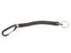 Elastična vrvica za muharsko podmetalko HOTFLY Elastic retaining band 25 cm (100 cm) with attachment ring and carabiner