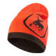 Lovska pletena kapa Deerhunter 6748 Cumberland Knitted Beanie - reversible | 669 Orange