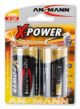 Alkalna Baterija Ansmann X-POWER LR20 - D (2 kos)