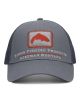 Muharska kapa Simms Single Haul Small Fit Trucker Gunmetal