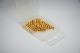 Slotted TUNGSTEN bead heads 4 mm 100 kos | gold