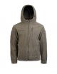 Flis jakna s kapuco MIL-TEC OD COLD WEATHER FLEECE JACKET GEN.II WITH HOOD | L