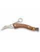 Gobarski nož z etuijem JOKER MUSHROOM KNIFE WITH WOODEN HANDLE AND 8 cm BLADE (JKR0918)