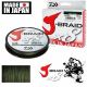 Pletenica za ribolov DAIWA J-BRAID X8 Dark Green 150m 0,24mm