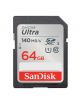 Spominska kartica SanDisk SD 64GB Ultra (140MB/s)