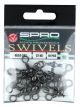 T-vrtljivke SPRO Crossline Swivel #4 (10 kos)