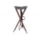Lesen trinožec | trinožni stol PARFORCE Dreibein-Ansitzstuhl mit Metallspitzen