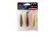 Silikonske vabe FOX RAGE Spikey UV 12cm mixed colours x 5 | NMC016